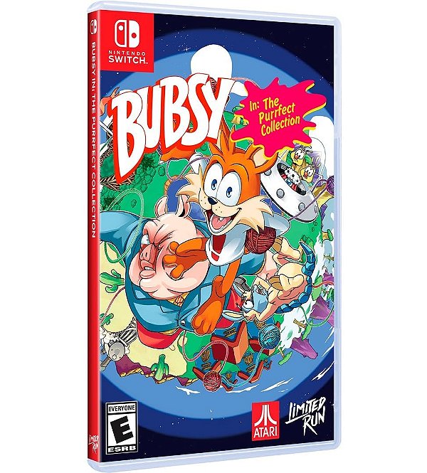 Bubsy In The Purrfect Collection Switch Midia Fisica