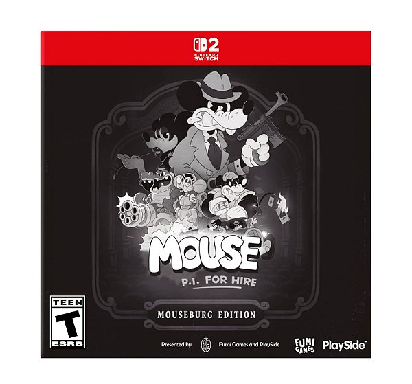 Mouse PI For Hire The Mouseburg Edition Switch 2 Midia Fisica - PRÉ-VENDA