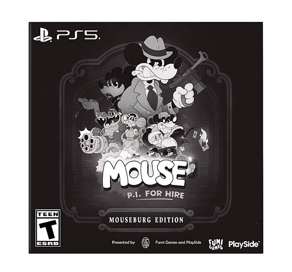 Mouse PI For Hire The Mouseburg Edition PS5 Midia Fisica - PRÉ-VENDA