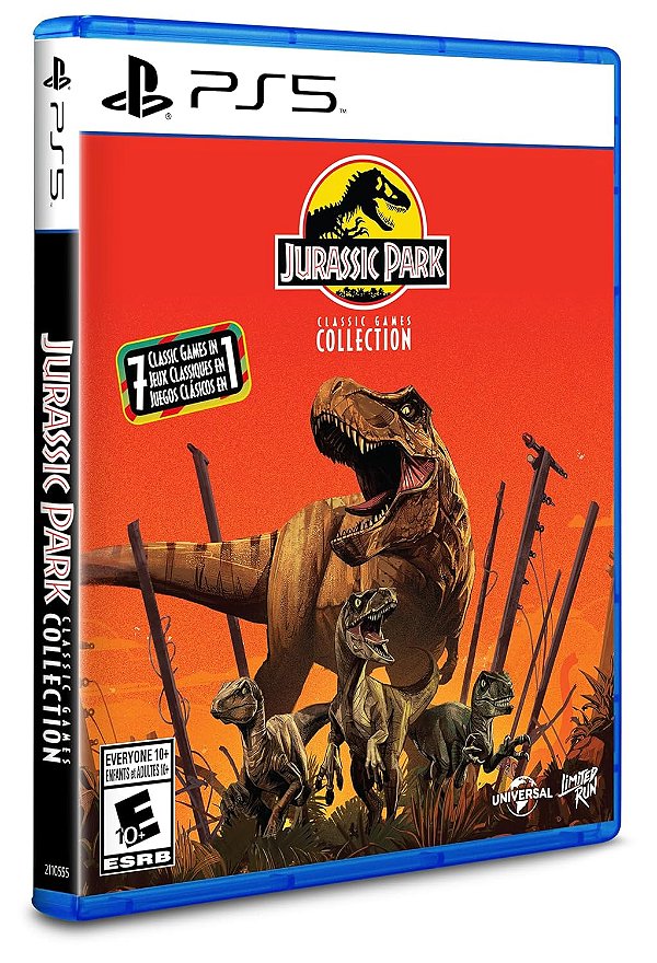 Jurassic Park Classic Games Collection PS5 Midia Fisica - PRÉ-VENDA