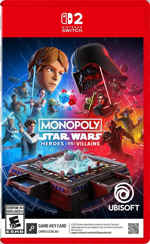 Monopoly Star Wars Heroes vs Villains Switch 2 - PRÉ-VENDA