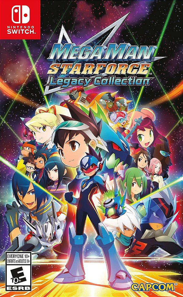 Mega Man Star Force Legacy Collection Switch BR Midia Fisica