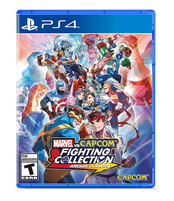 Marvel vs Capcom Fighting Collection Arcade Classics PS4 Midia Fisica