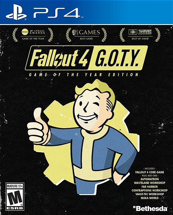 Fallout 4 Game of The Year Edition PS4 Midia Fisica