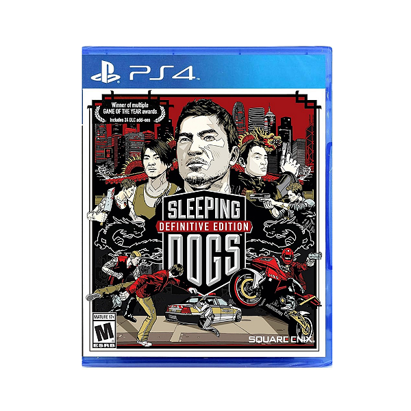 Sleeping Dogs Definitive Edition PS4 Midia Fisica
