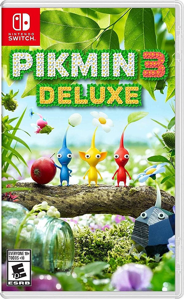 Pikmin 3 Deluxe Switch Midia Fisica