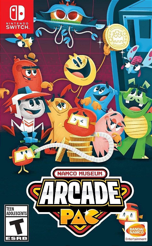 Namco Museum Arcade Pac Switch Midia Fisica