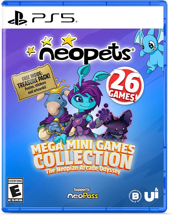 Neopets Mega Mini Games Collection PS5 Midia Fisica