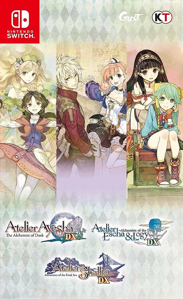 Atelier Dusk Trilogy Deluxe Pack Switch Midia Fisica
