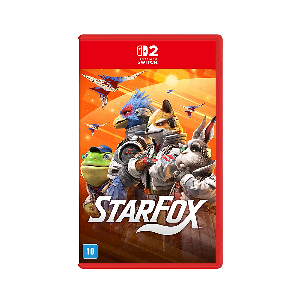 Star Fox Switch 2 BR Midia Fisica