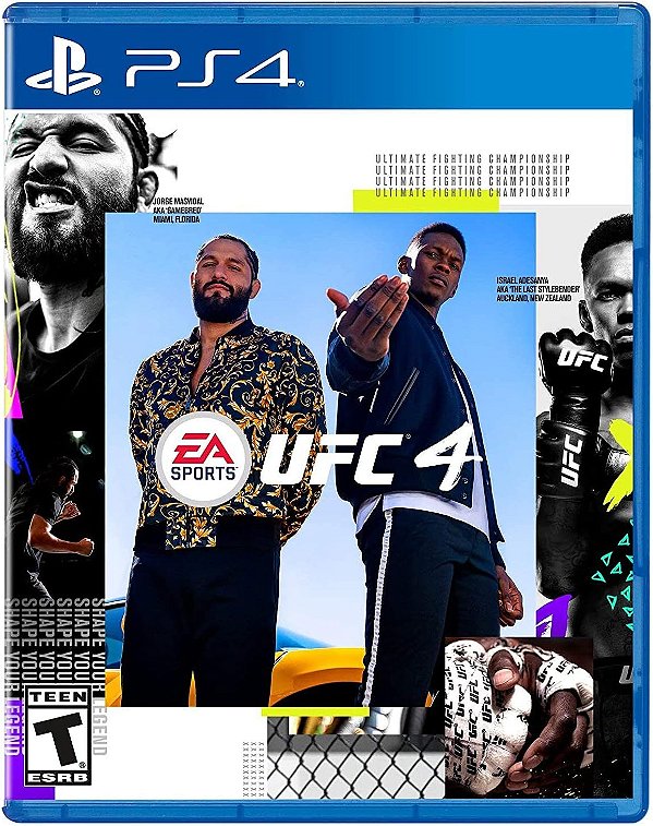 UFC 4 PS4 Midia Fisica