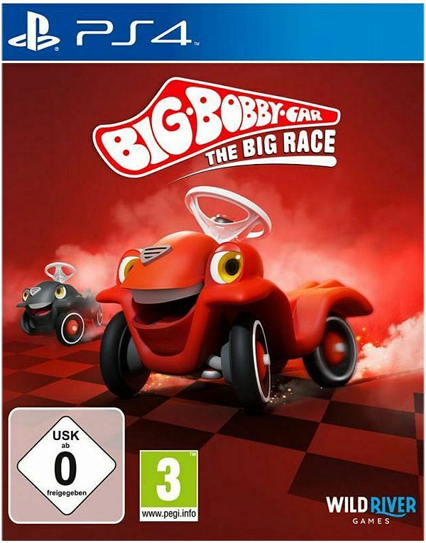 Big Bobby Car The Big Race PS4 EUR Midia Fisica