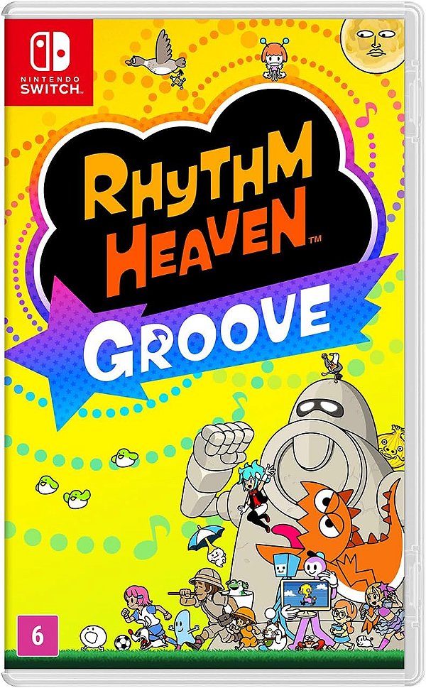 Rhythm Heaven Groove Switch BR Midia Fisica - PRÉ-VENDA