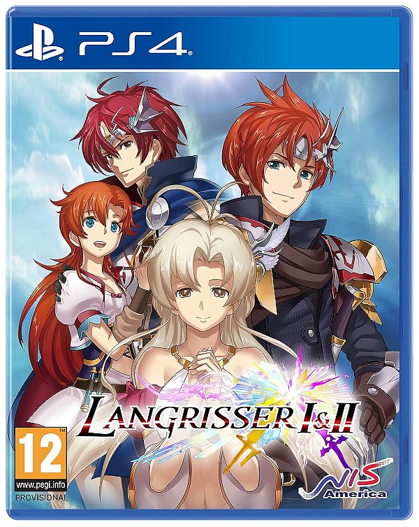 Langrisser I & II PS4 EUR Midia Fisica