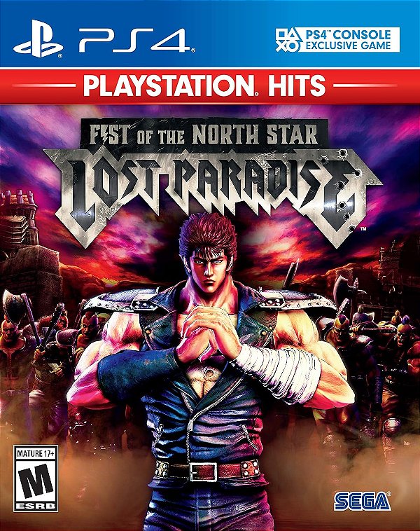 Fist of The North Star Lost Paradise PlayStation Hits PS4 Midia Fisica