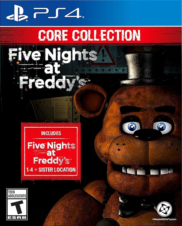 Five Nights at Freddys The Core Collection PS4 Midia Fisica