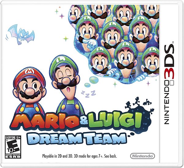 Mario & Luigi Dream Team 3DS Midia Fisica