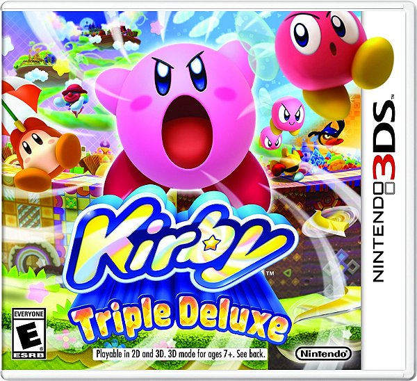 Kirby Triple Deluxe 3DS Midia Fisica