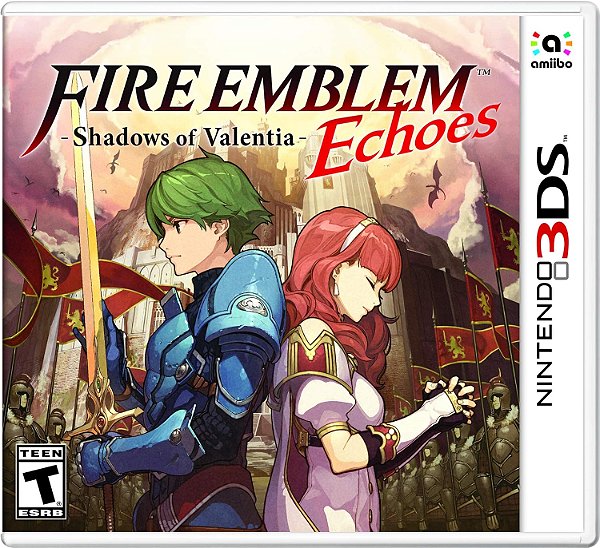 Fire Emblem Echoes Shadows of Valentia 3DS Midia Fisica