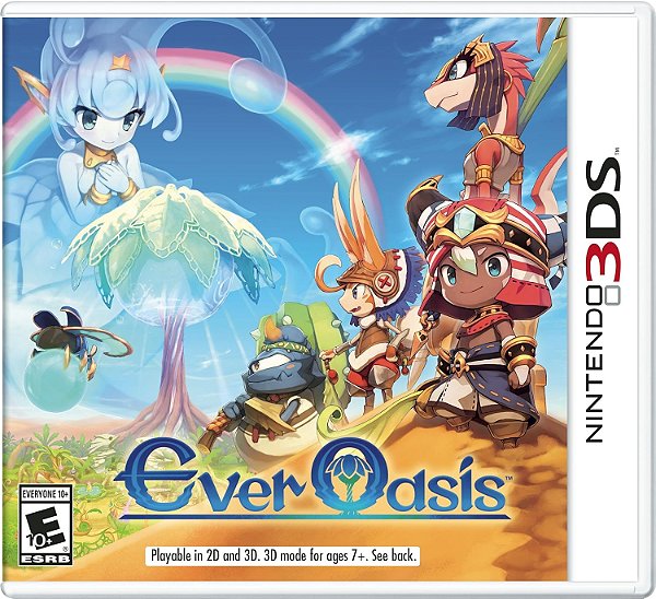 Ever Oasis 3DS Midia Fisica