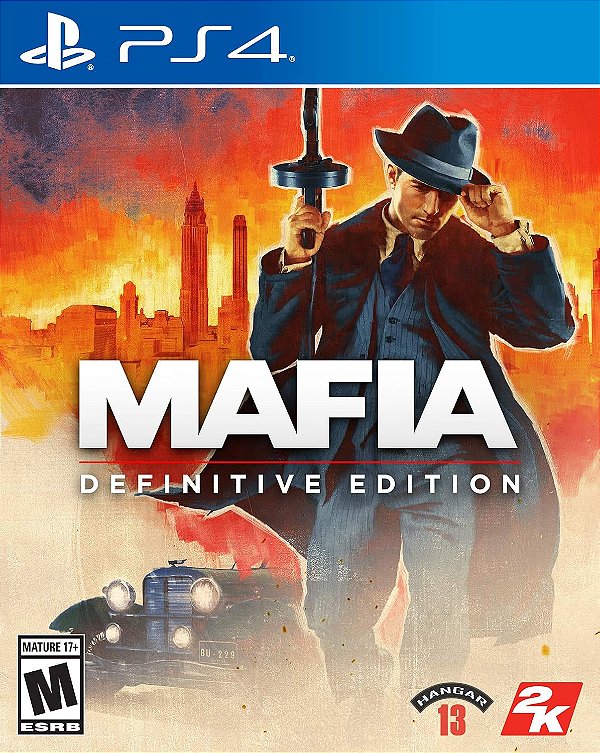 Mafia Definitive Edition PS4 Midia Fisica