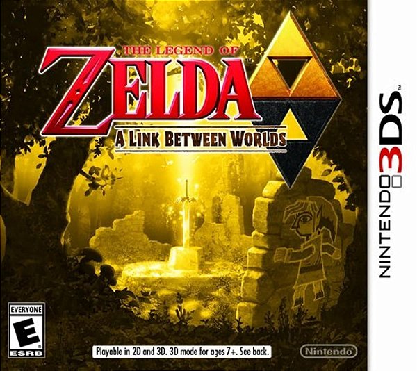 The Legend of Zelda A Link Between Worlds 3DS Midia Fisica