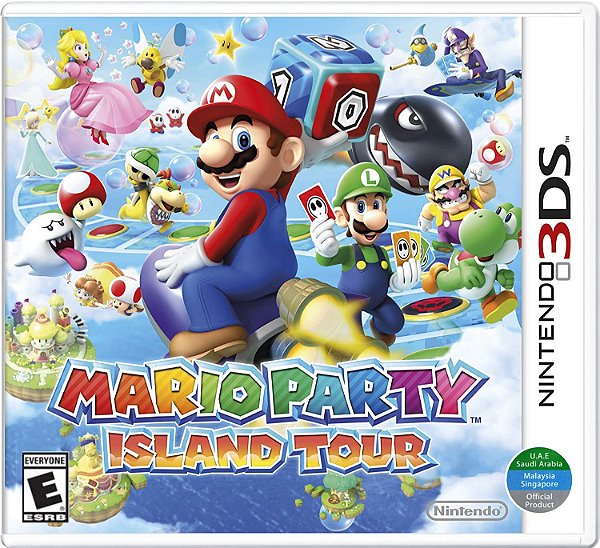 Mario Party Island Tour 3DS Midia Fisica
