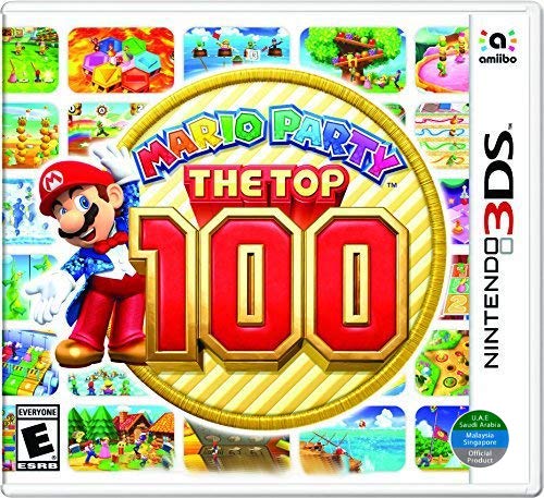 Mario Party The Top 100 3DS Midia Fisica