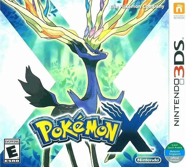 Pokemon X 3DS Midia Fisica