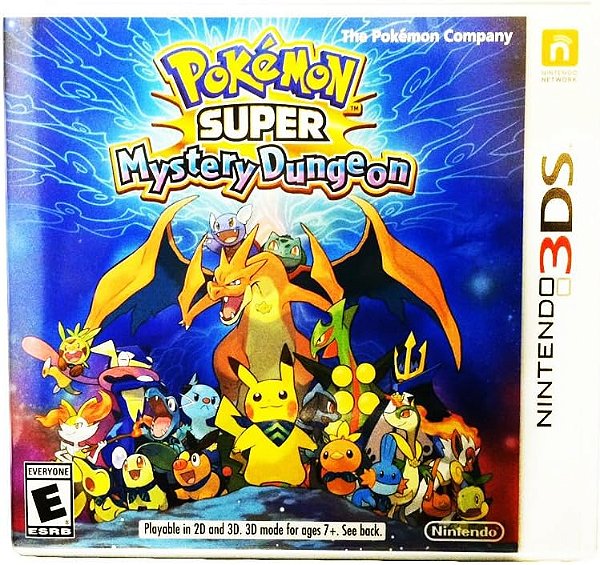 Pokemon Super Mystery Dungeon 3DS Midia Fisica