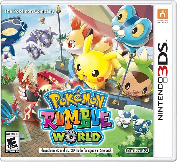 Pokemon Rumble World 3DS Midia Fisica