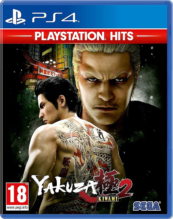 Yakuza Kiwami 2 PS4 EUR Midia Fisica