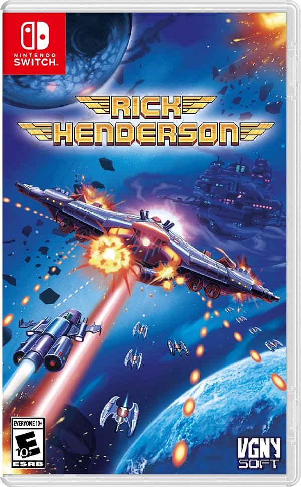 Rick Henderson Switch Midia Fisica