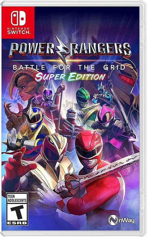 Power Rangers Battle for the Grid Super Edition Switch Midia Fisica