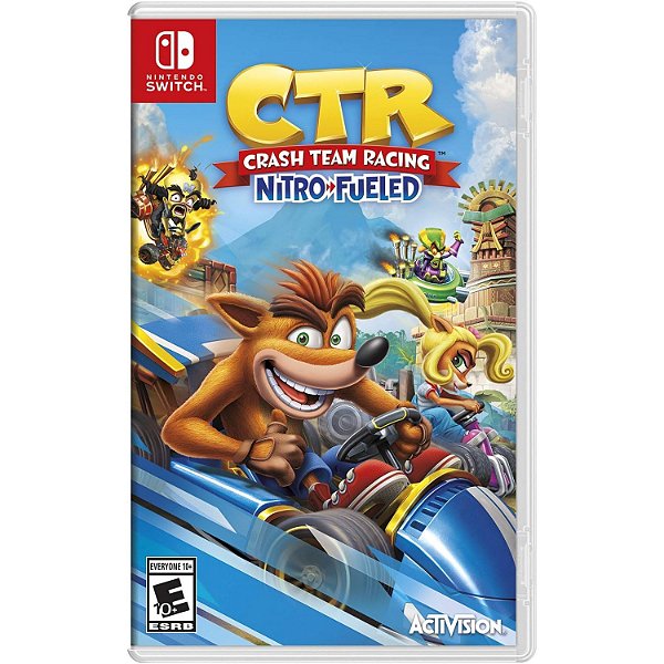 Crash Team Racing Nitro Fueled Switch Midia Fisica