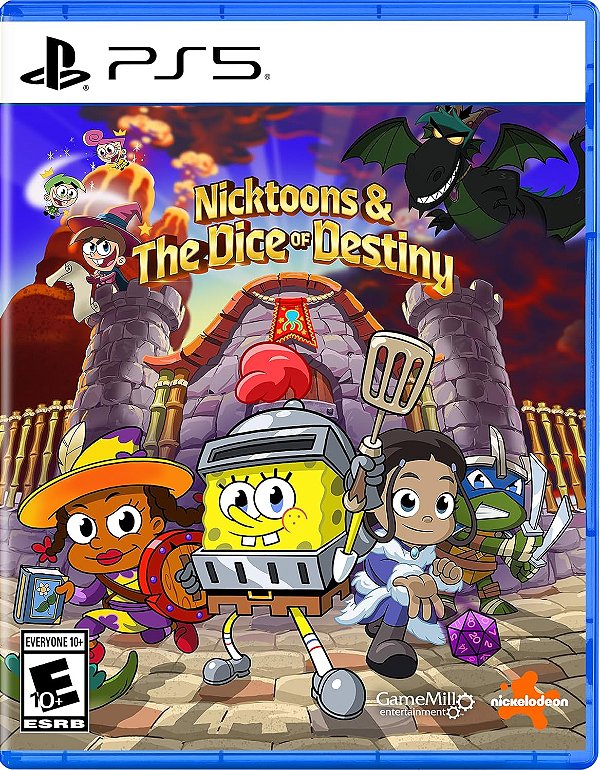 NickToons & The Dice of Destiny PS5 Midia Fisica