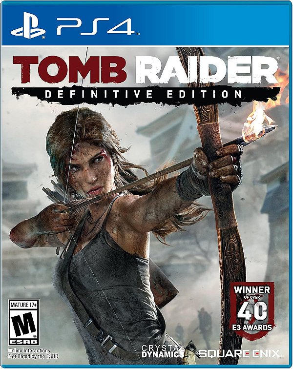 Tomb Raider Definitive Edition PS4 Midia Fisica
