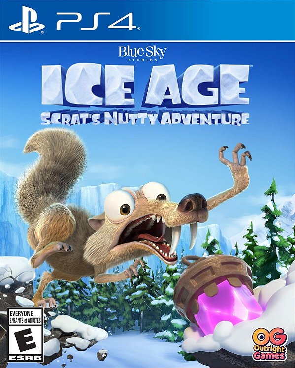A Era do Gelo Ice Age Scrats Nutty Adventure PS4 Midia Fisica