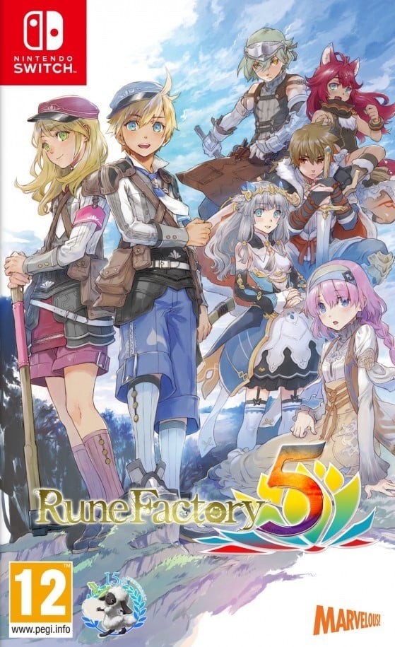 Rune Factory 5 Switch Midia Fisica