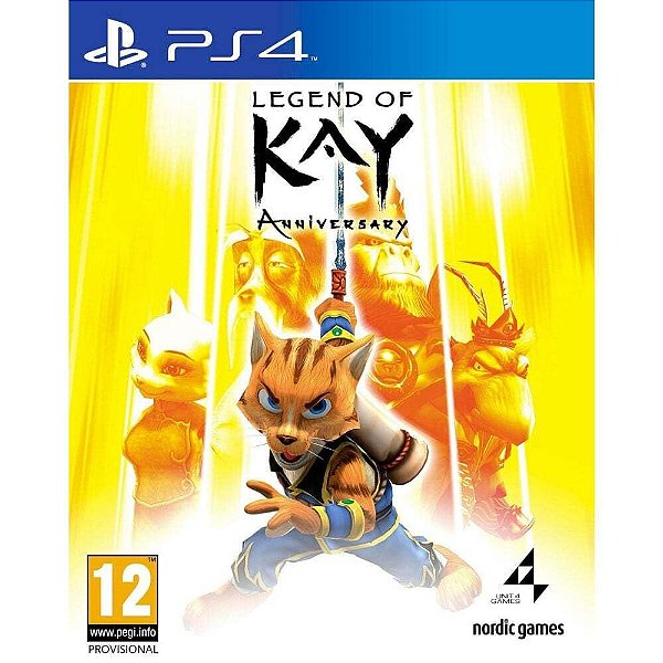 Legend of Kay Anniversary Edition PS4 EUR Midia Fisica