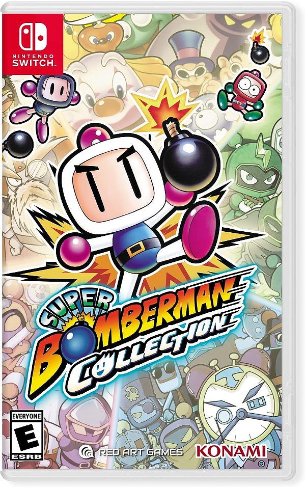 Super Bomberman Collection Switch Midia Fisica - PRÉ-VENDA