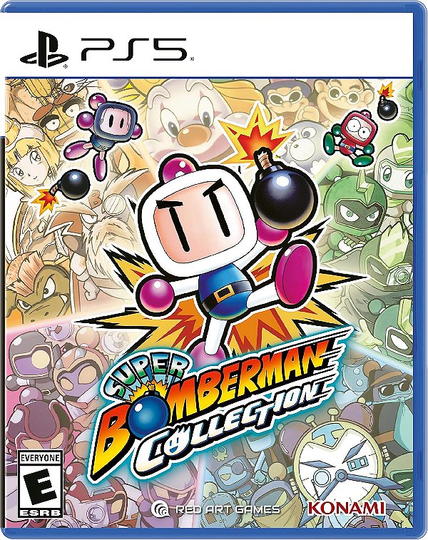 Super Bomberman Collection PS5 Midia Fisica - PRÉ-VENDA