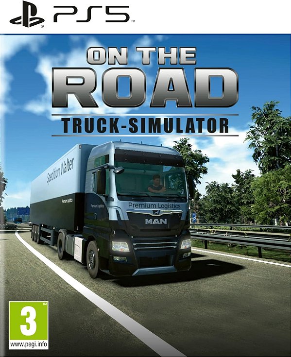On the Road Truck Simulator PS5 Midia Fisica