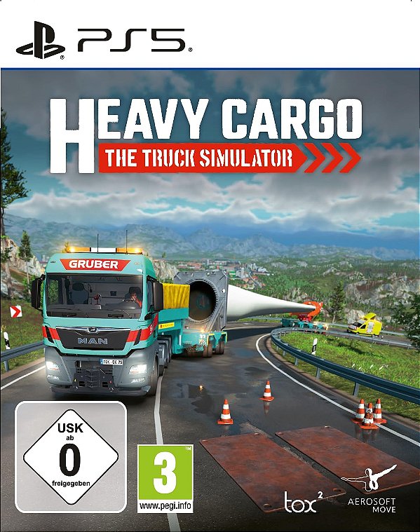 Heavy Cargo The Truck Simulator PS5 Midia Fisica