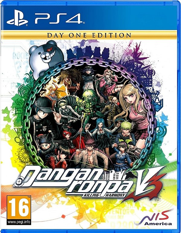 Danganronpa V3 Killing Harmony Day One Edition PS4 EUR Midia Fisica