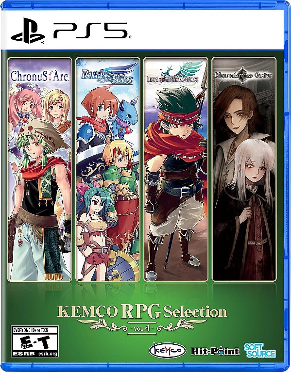 Kemco RPG Selection Vol 4 PS5 Midia Fisica