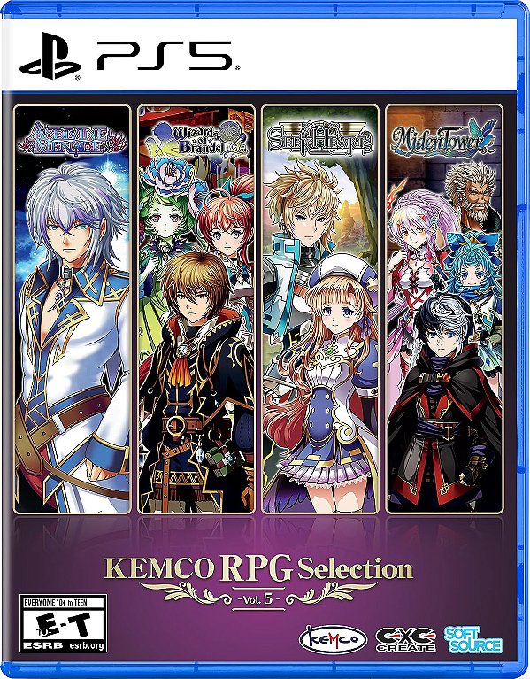 Kemco RPG Selection Vol 5 PS5 Midia Fisica