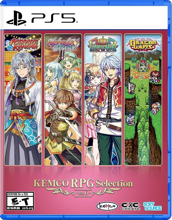 Kemco RPG Selection Vol 6 PS5 Midia Fisica