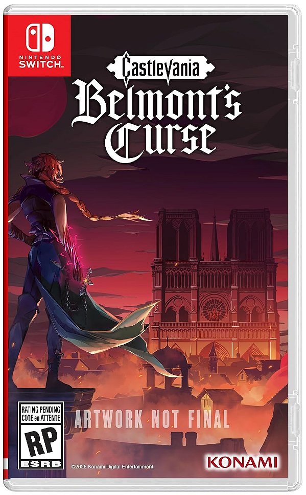 Castlevania Belmonts Curse Switch Midia Fisica -PRÉ-VENDA
