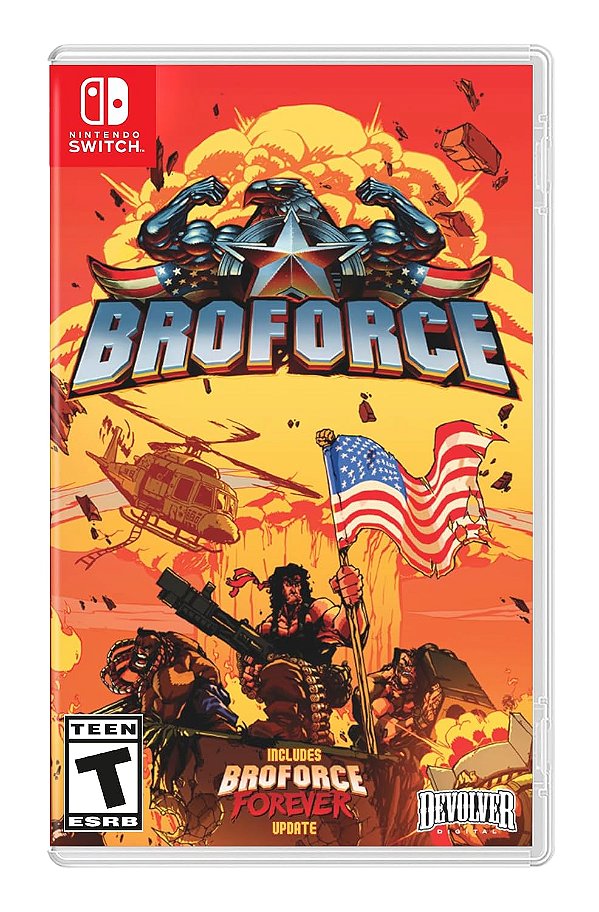 Broforce Switch Midia Fisica
